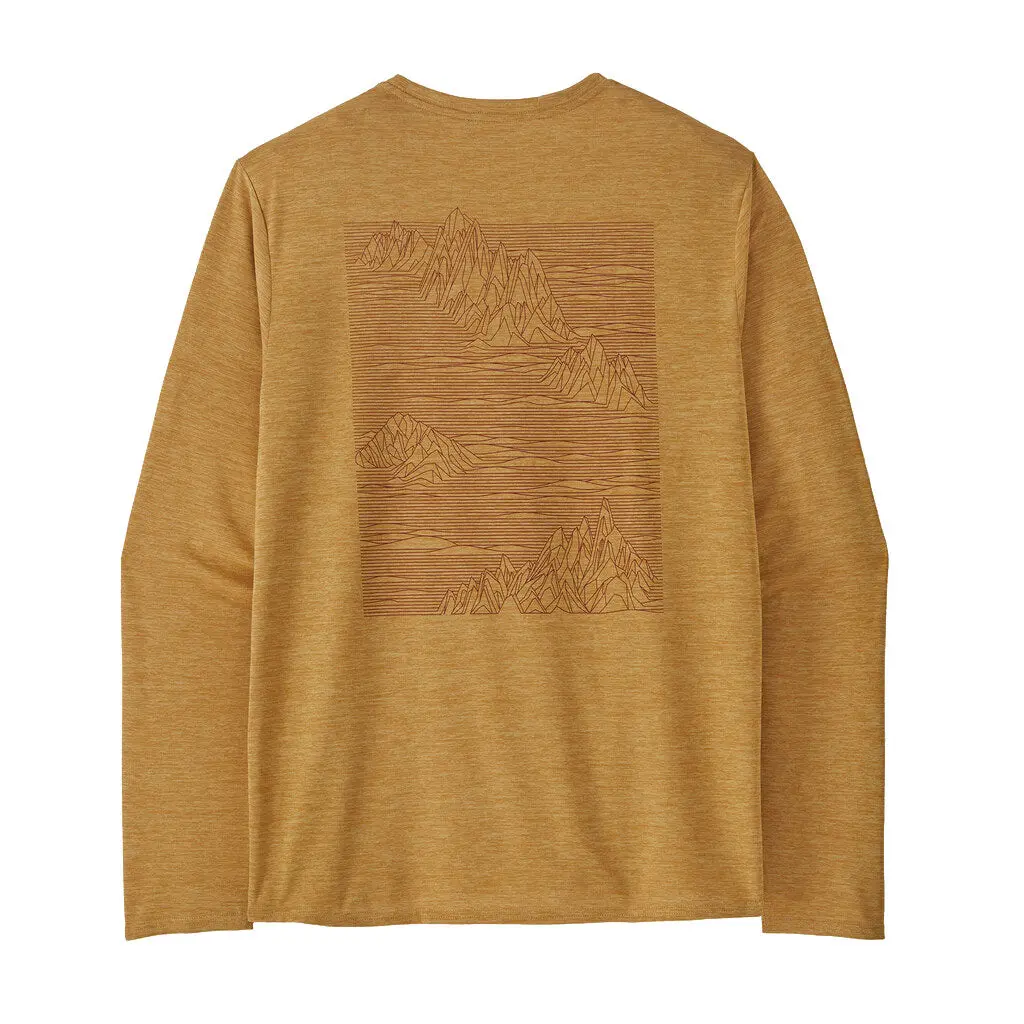 Patagonia L/S Capilene Cool Daily Graphic Shirt - Sbxx 45190 1