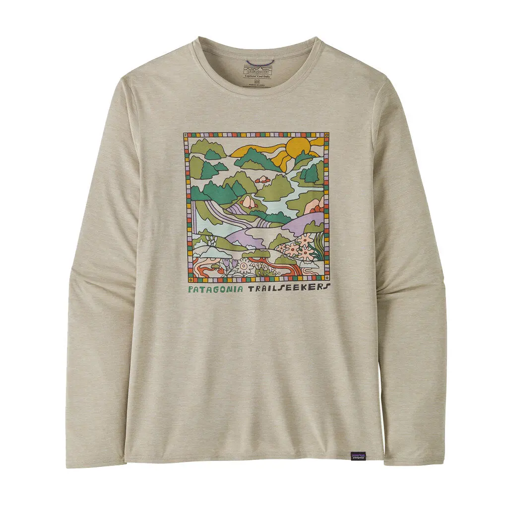 Patagonia L/S Capilene Cool Daily Graphic Shirt  Lands - Tpmx 45160 1