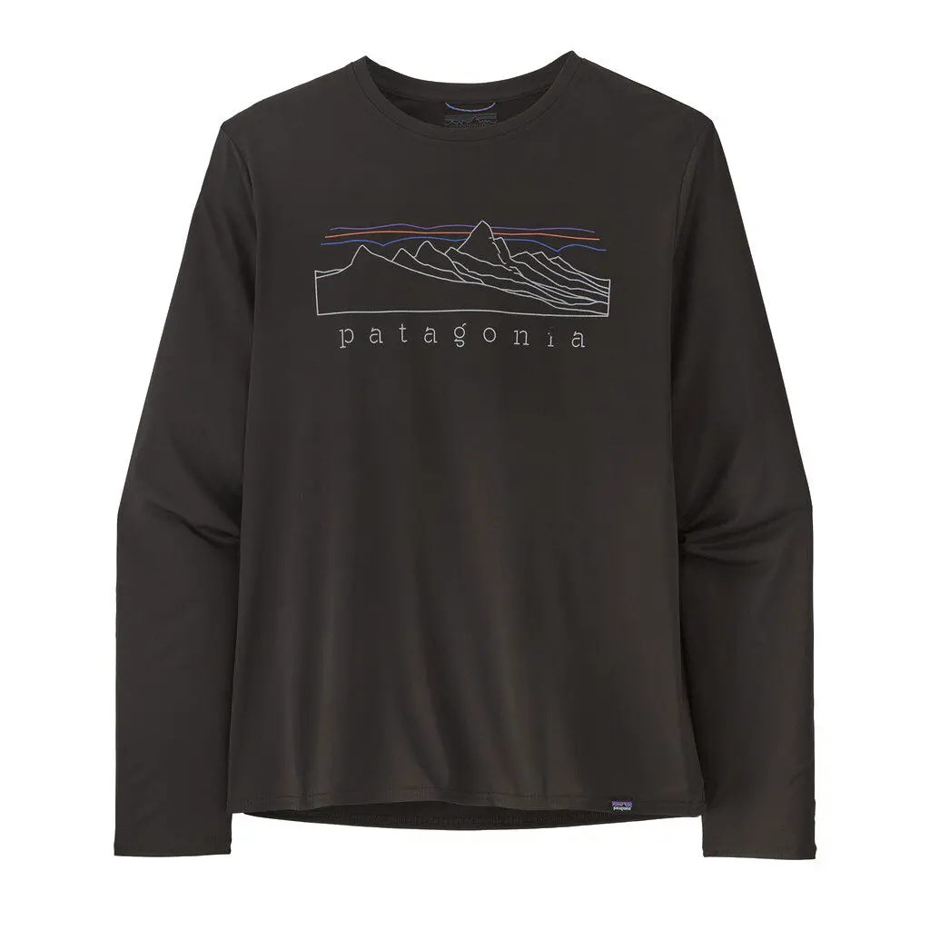 Patagonia L/S Capilene Cool Daily Graphic Shirt - Stpb 1
