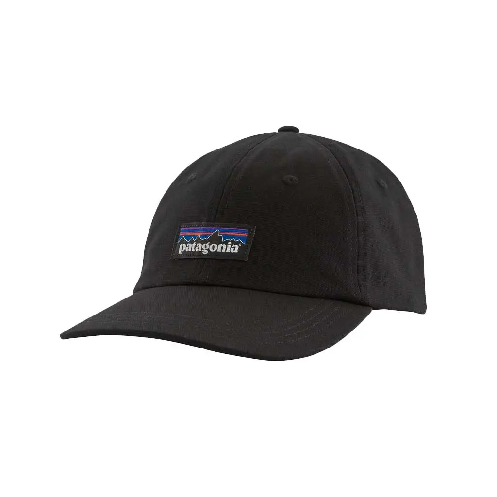 Patagonia P-6 Label Trad Cap - Blk 38296 1