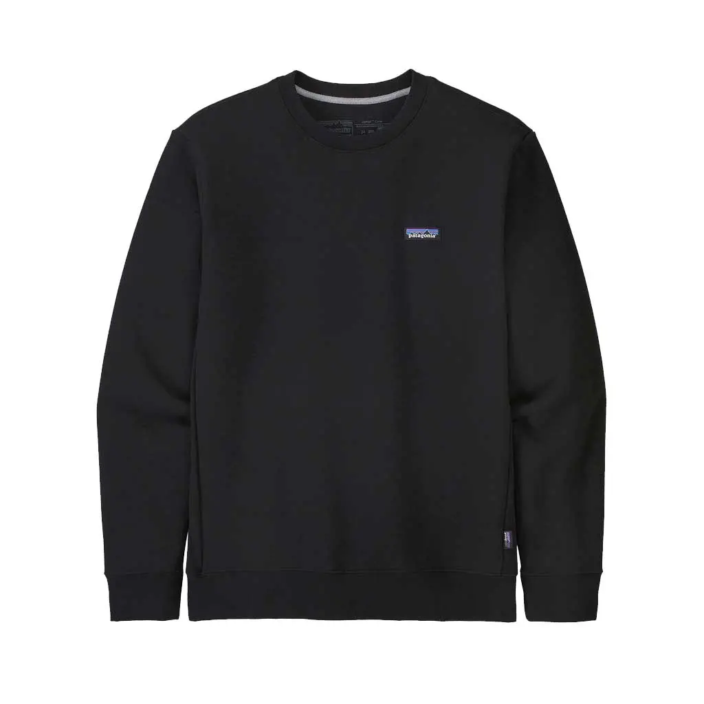 Patagonia P-6 Label Uprisal Crew Sweatshirt - Blk 1