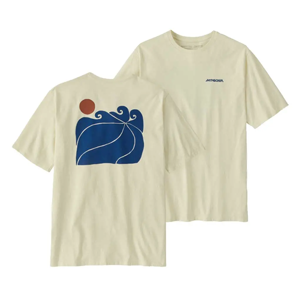 Patagonia Sunride Rollers Responsibili Tee - Bcw 1