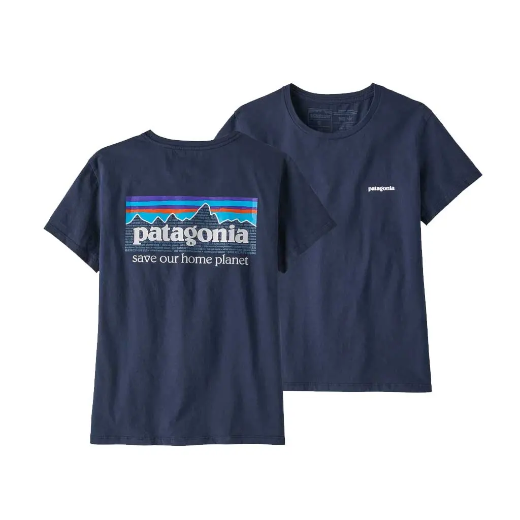 Patagonia Women's P-6 Mission Organic Tee - Nena 37560 1