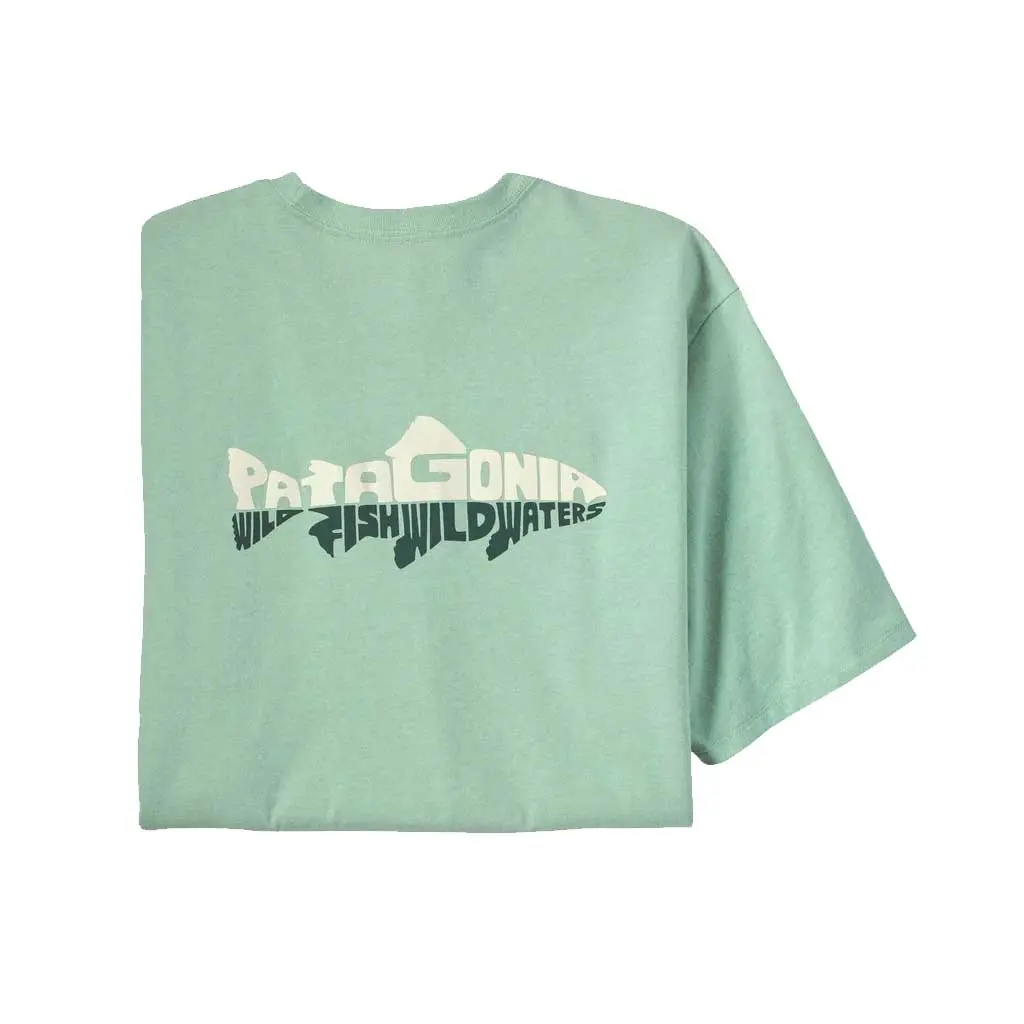Patagonia Wild Waterline Pocket Responsibili Tee - Teag 37549 1