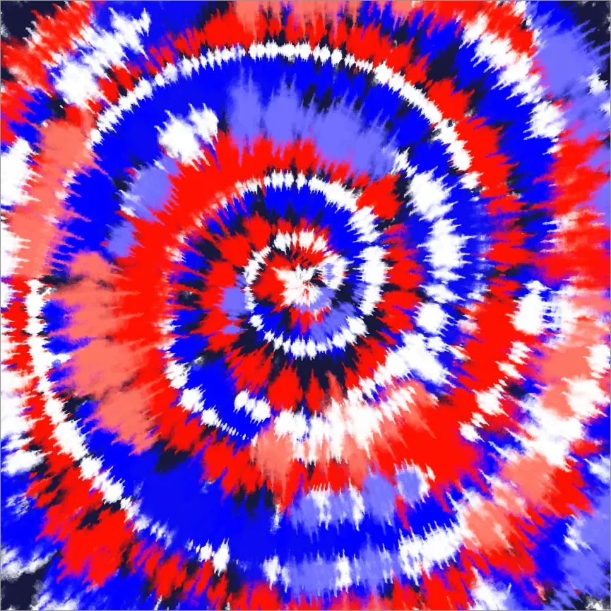 Tie Dye Vinyl Sheet 1