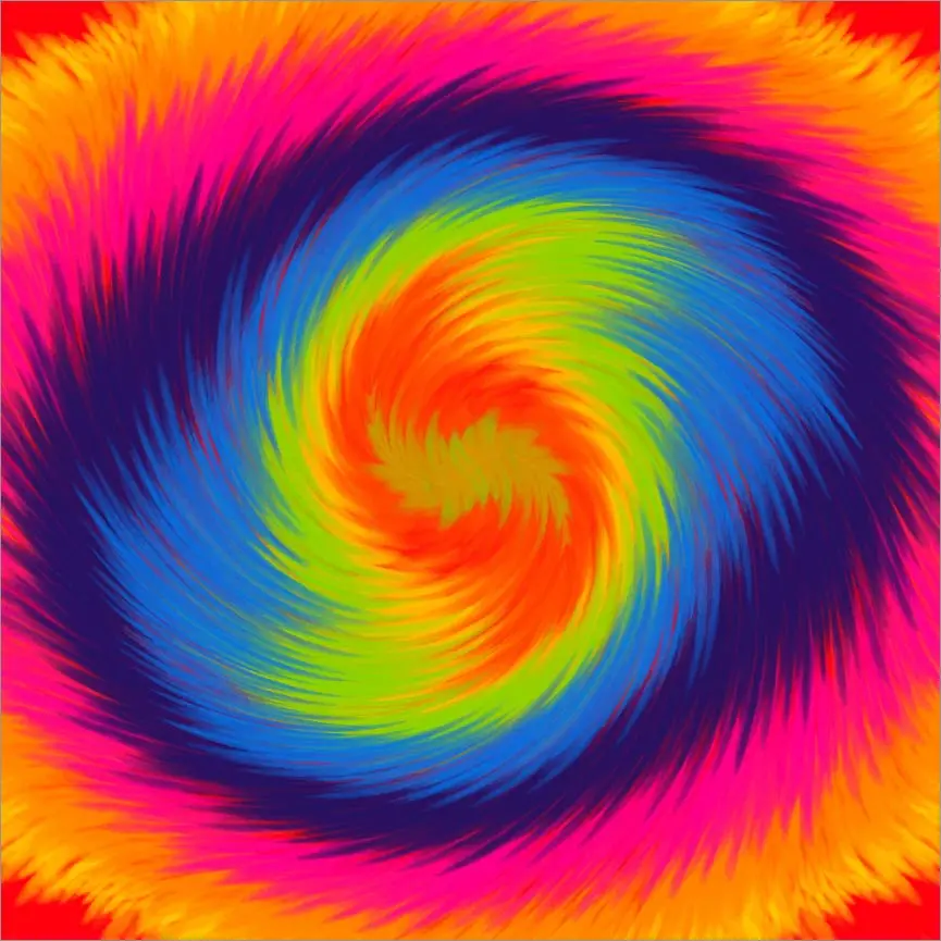 Tie Dye Vinyl Sheet 1