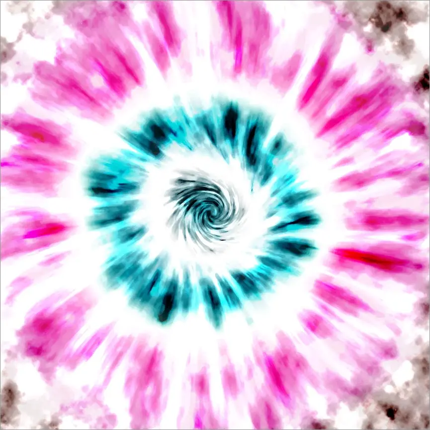 Tie Dye Vinyl Sheet 1