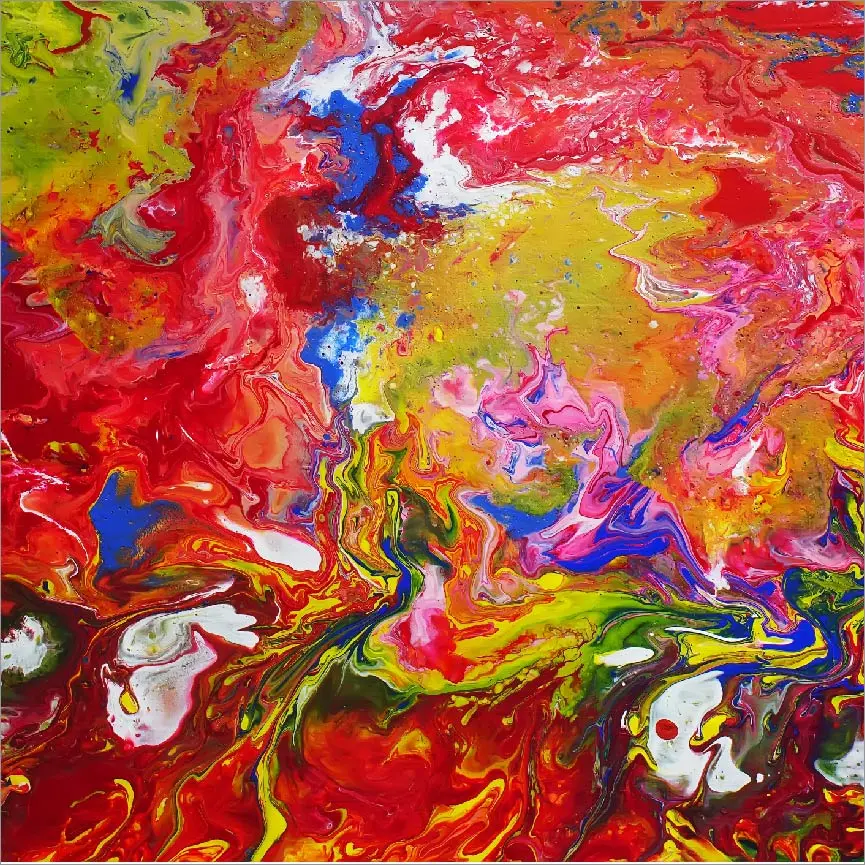 Tie Dye Vinyl Sheet 1