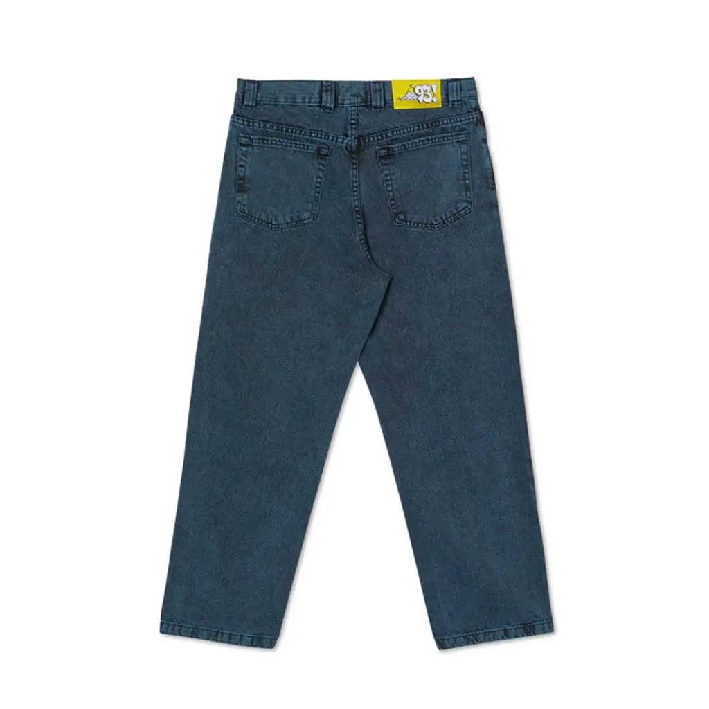Polar '93! Denim Pant - Cyan Black 1
