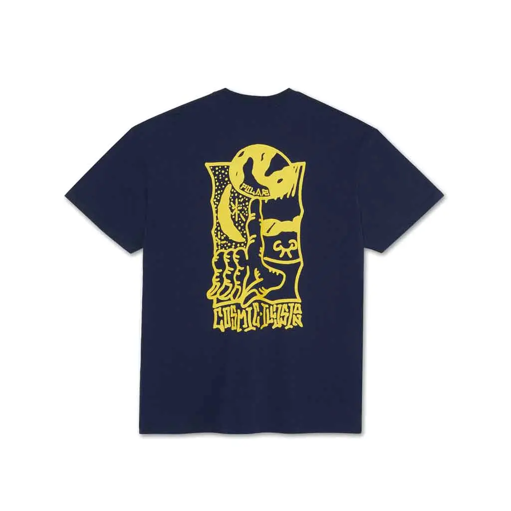 Polar Cosmic S/S Tee - Dark Blue 1