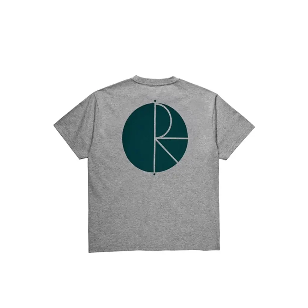 Polar Fill Logo Tee - Heather Grey 1