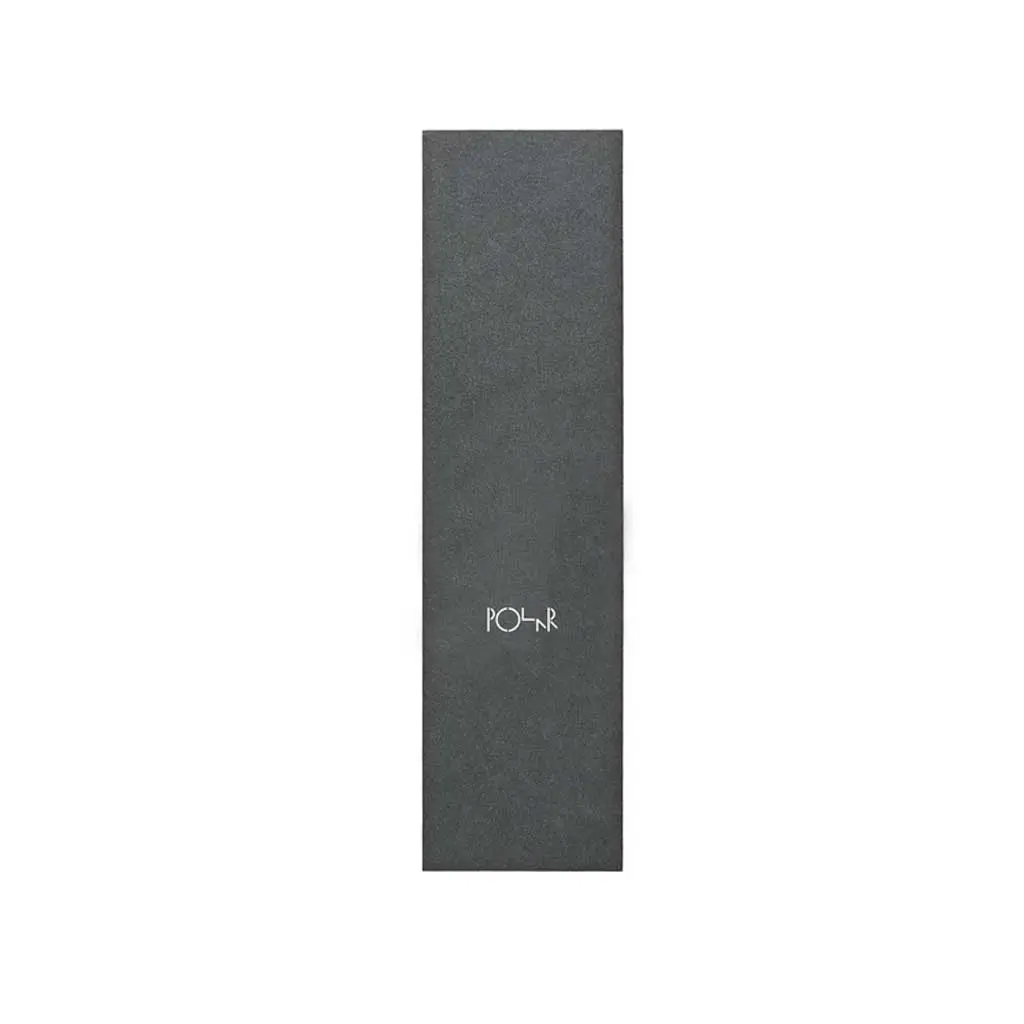 Polar Laser Cut Script Logo Griptape - Black 1