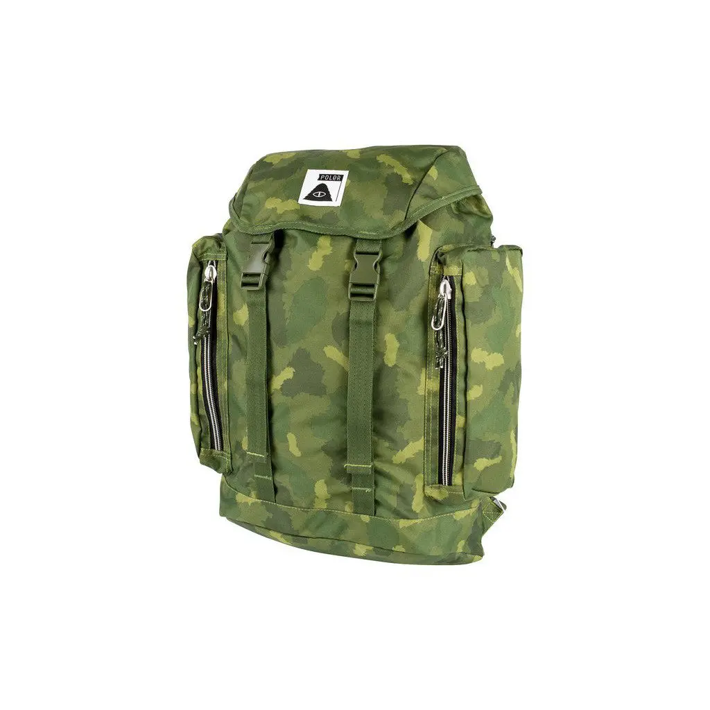 Poler Rucksack Backpack - Green Camo 1