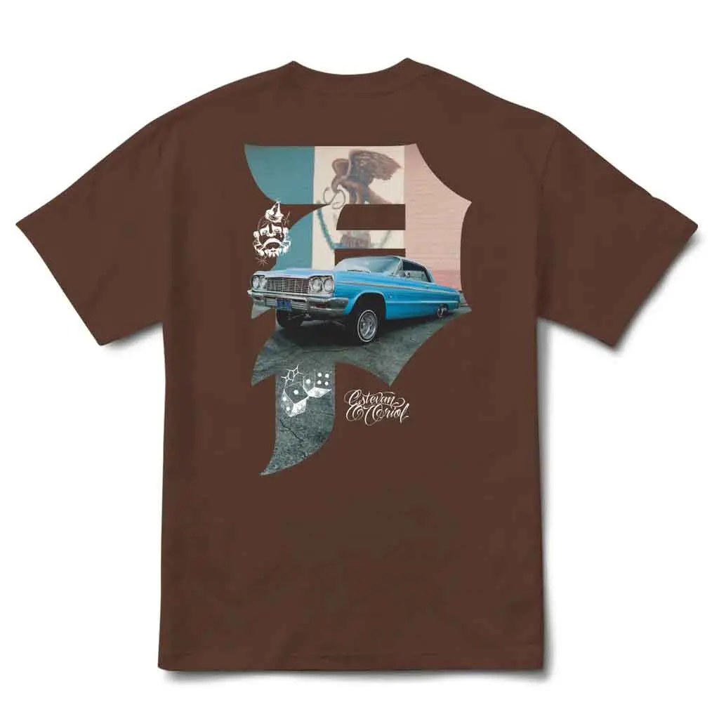 Primitive Dirty P Pride Hw Tee - Brown 1