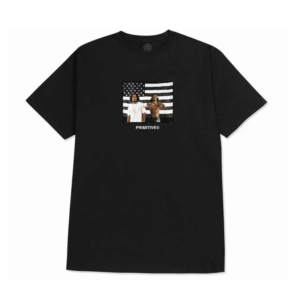Primitive X Outkast Stripes S/S Tee - Black 1