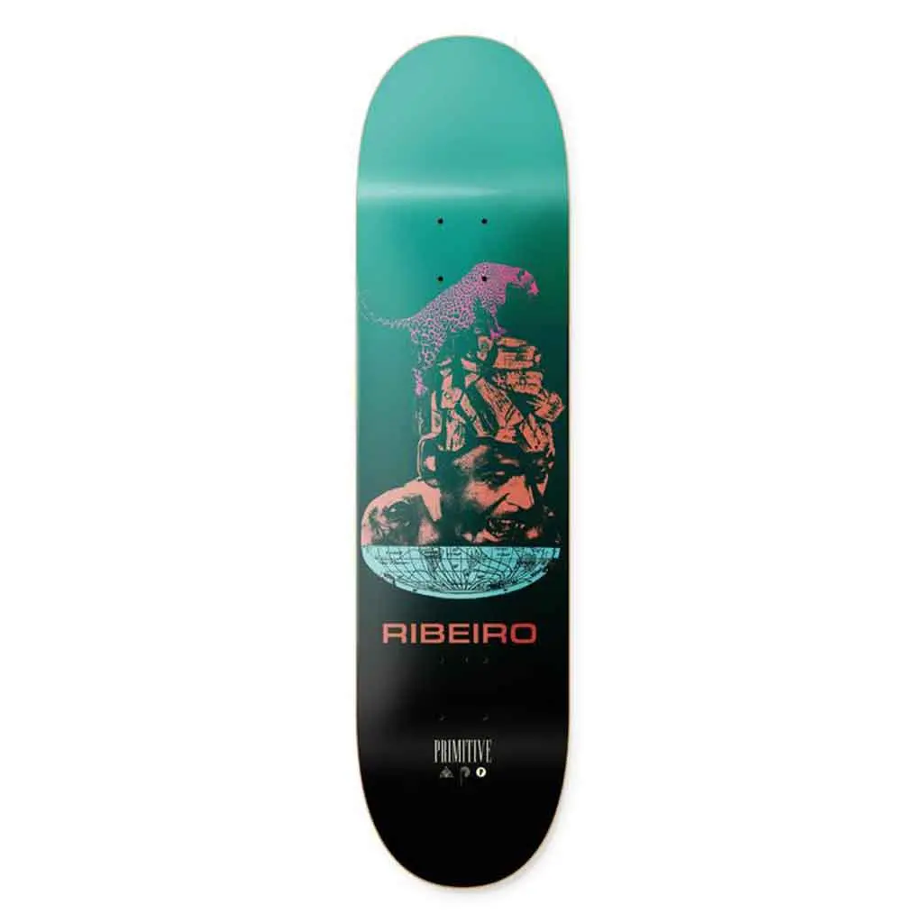 Primitive Ribeiro Equator Deck - Teal 1