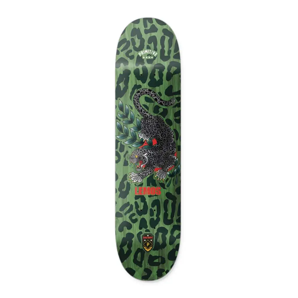 Primitive X Cod Lemos Black Jaguar 8.25" Deck 1