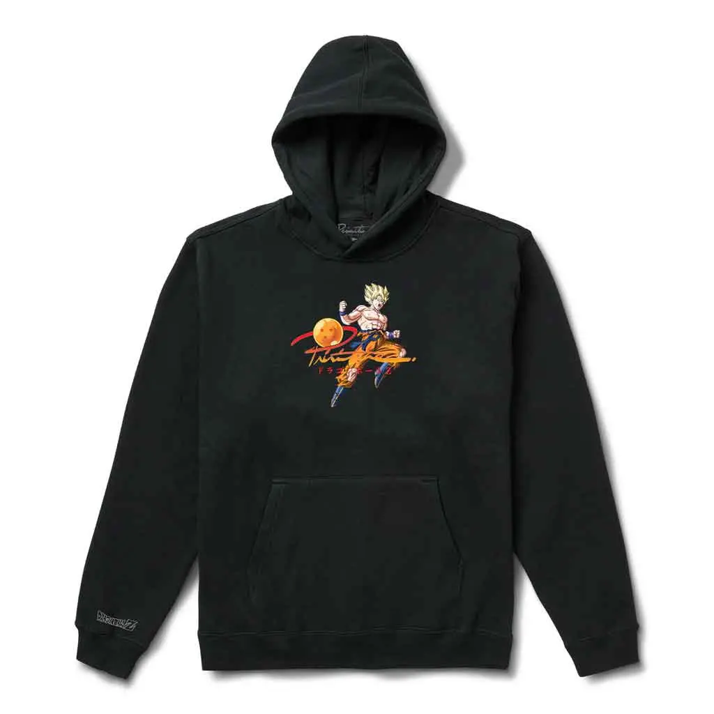Primitive X Dbz Comeback Hoodie - Black 1