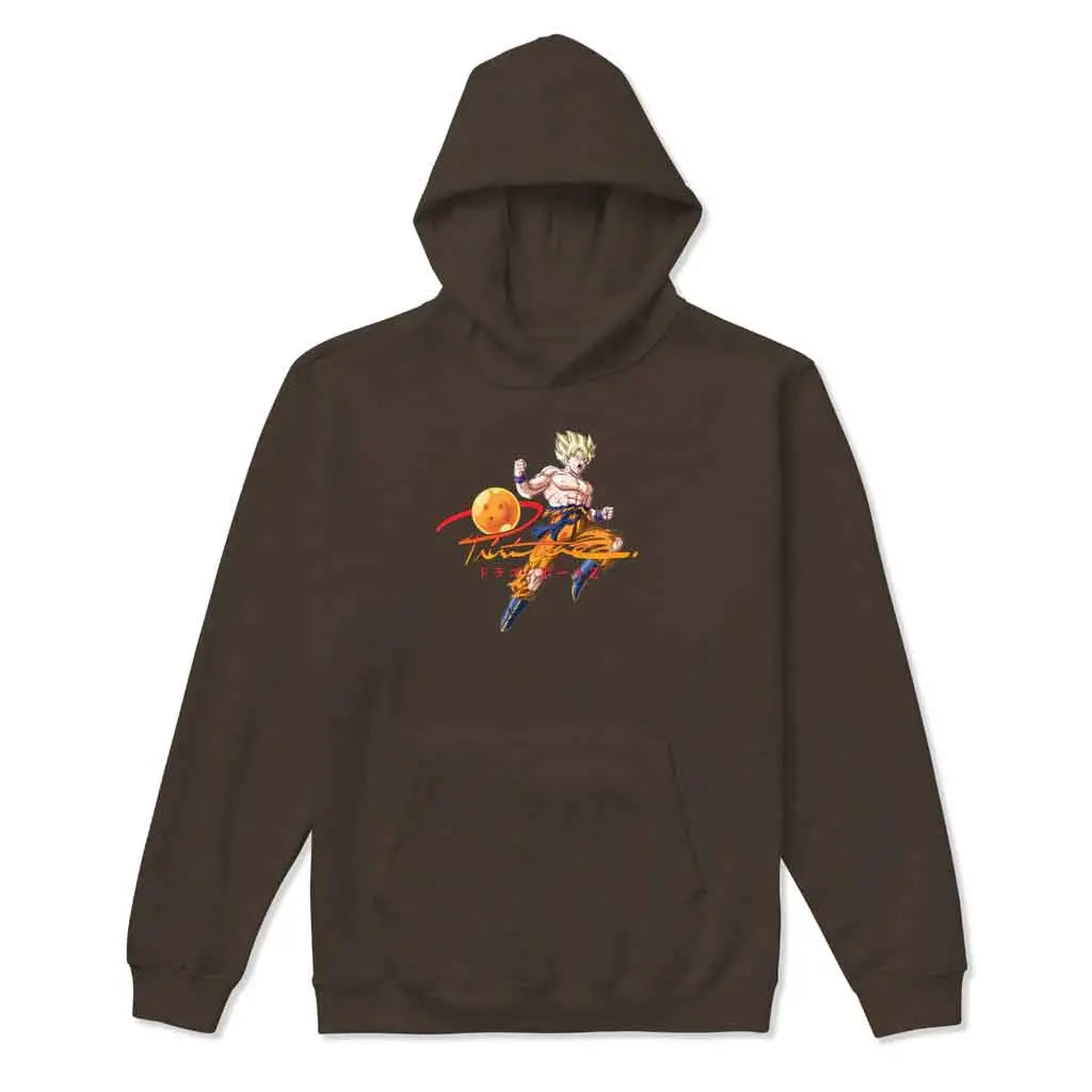 Primitive X Dbz Comeback Hoodie - Brown 1
