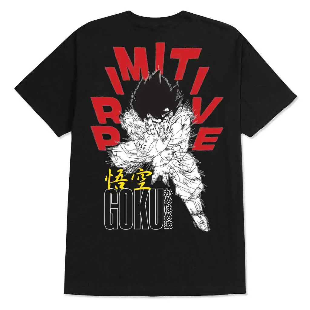 Primitive X Dbz Goku Energy S/S Tee - Black 1