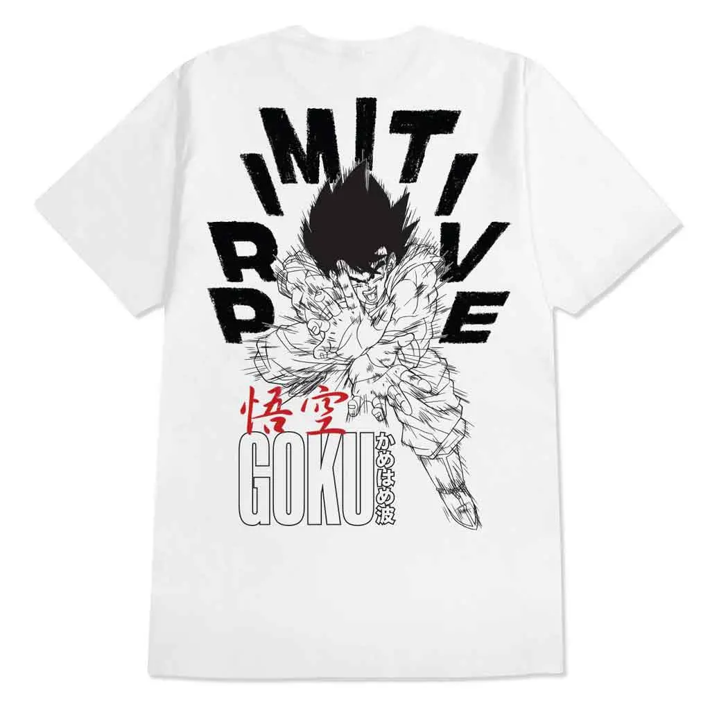 Primitive X Dbz Goku Energy S/S Tee - White 1