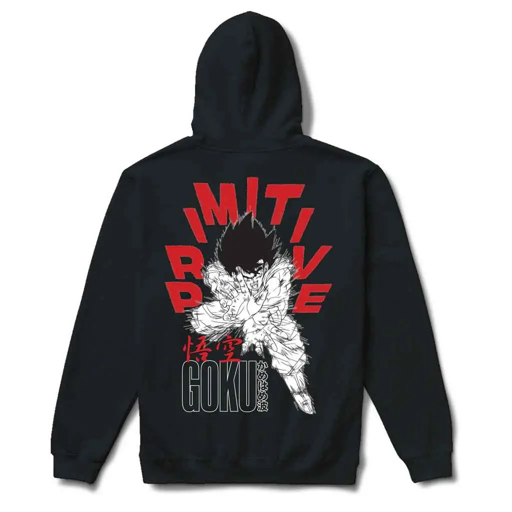Primitive X Dbz Goku Energy Zip Hoodie - Black 1