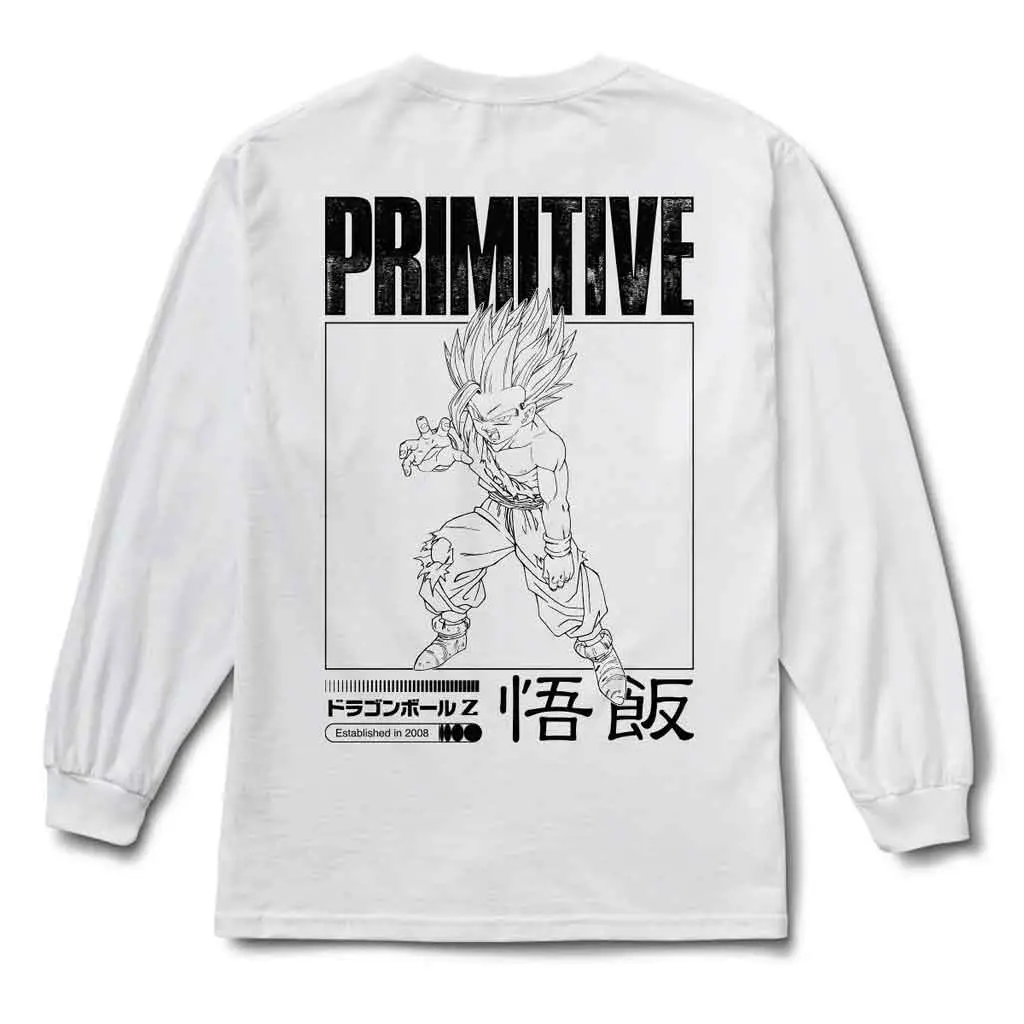 Primitive X Dbz Vengeance L/S Tee - White 1