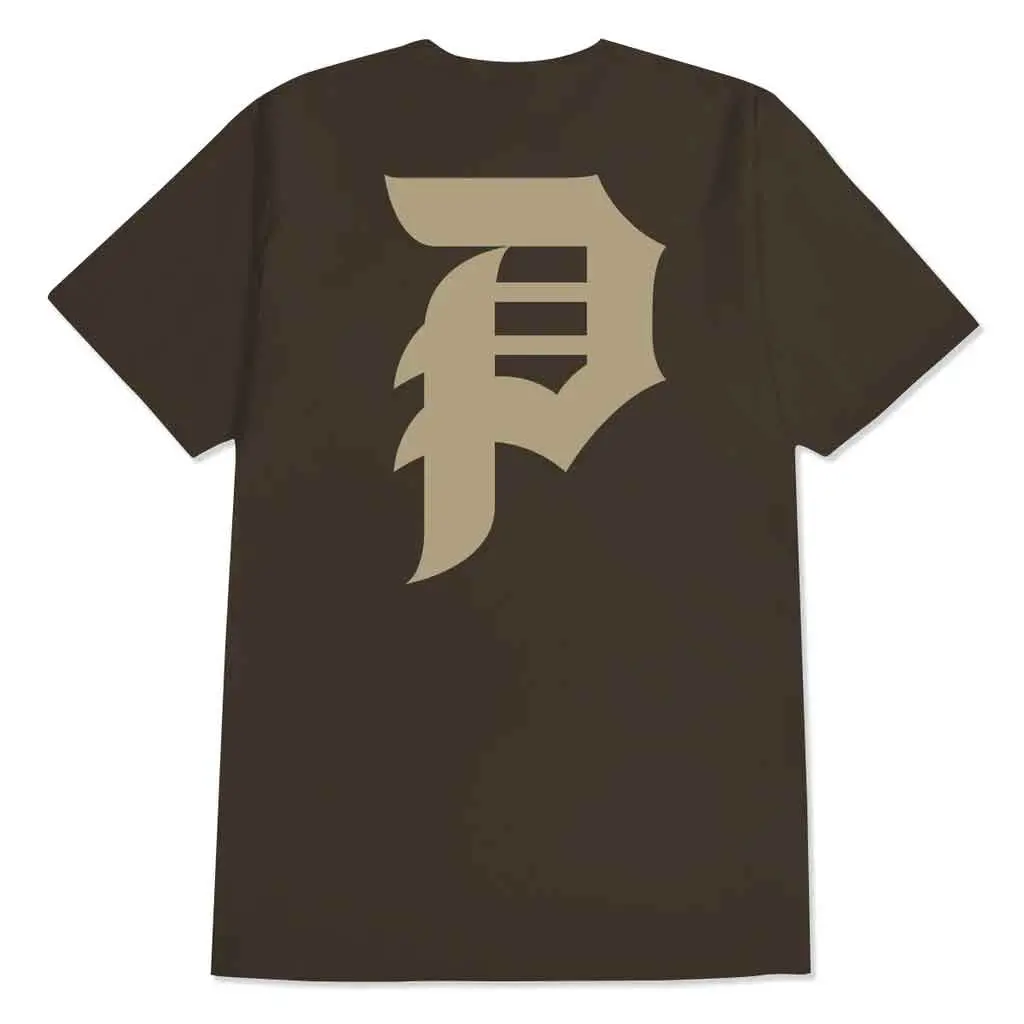 Primitive Youth Dirty P Tee - Brown 1