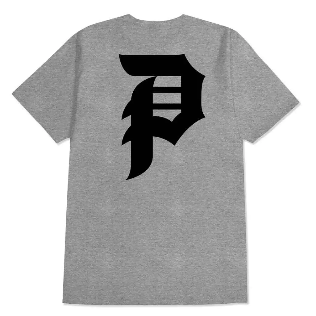 Primitive Youth Dirty P Tee - Athletic Heather 1