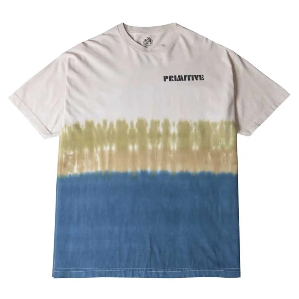 Primitive X Bob Marley Get Together Washed Tee - Sand 1