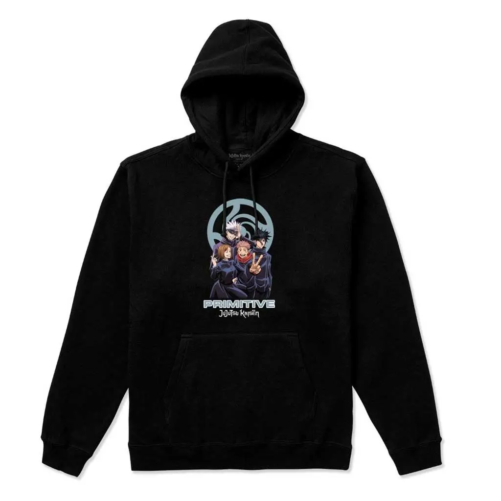 Primitive X Jujutsu Kaisen Jujutsu United Hood - Black 1
