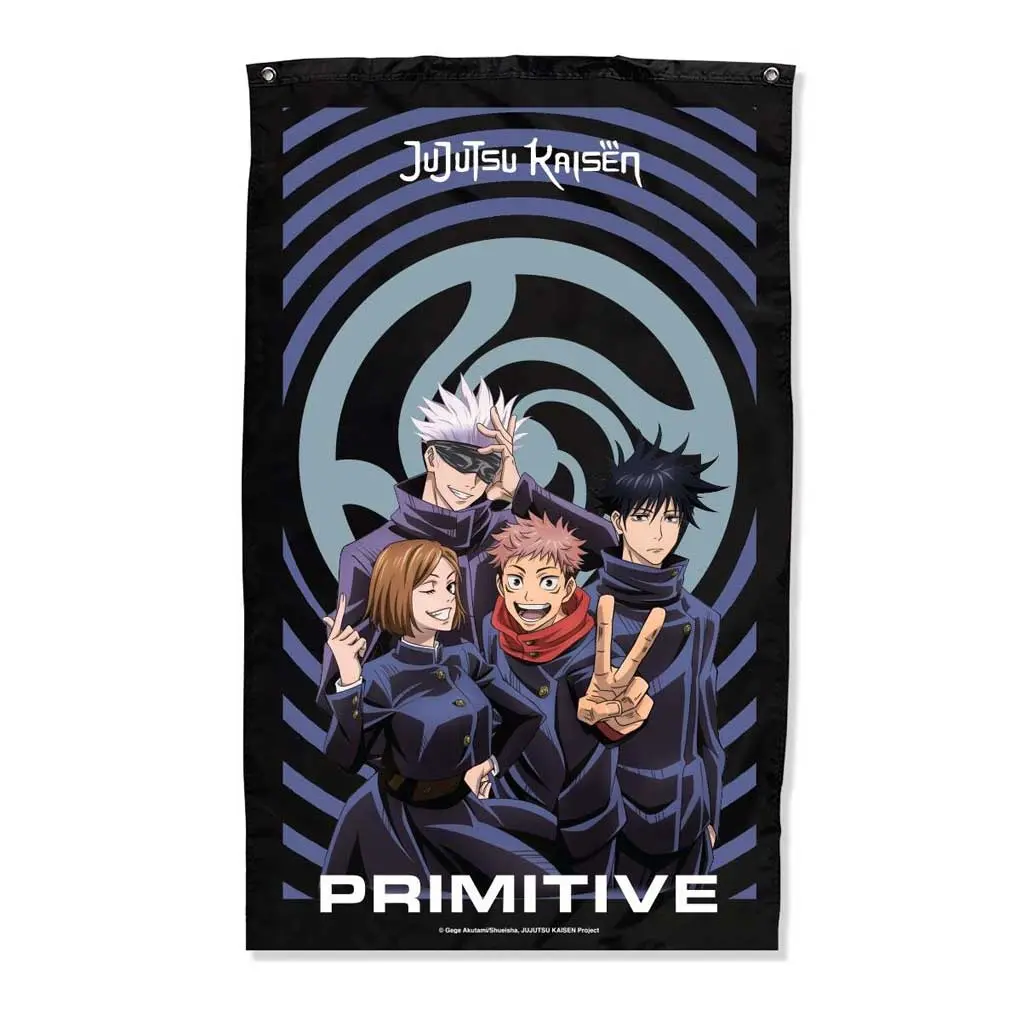 Primitive X Jujutsu Kaisen United Banner - Black 1