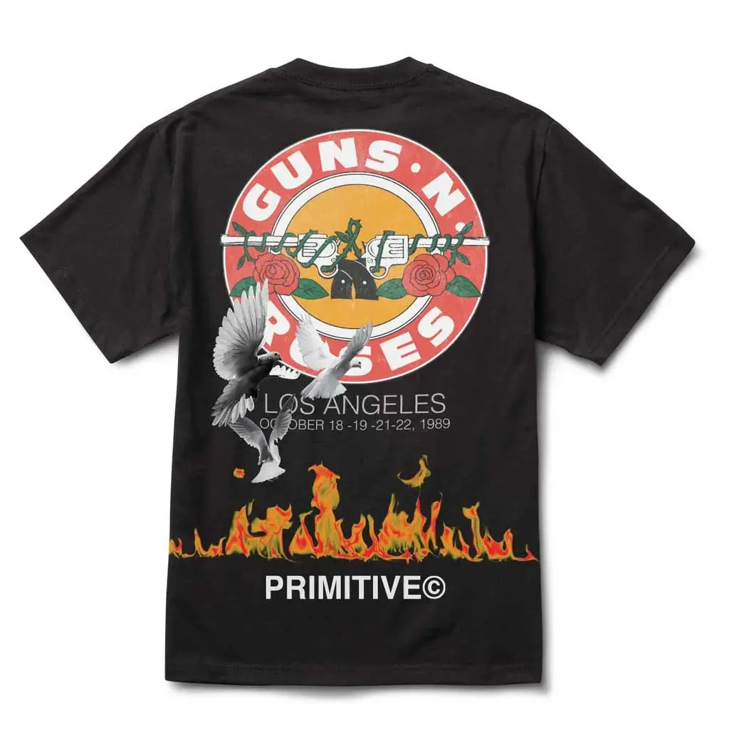Primitive X Guns N' Roses Next Door Tee - Black 1