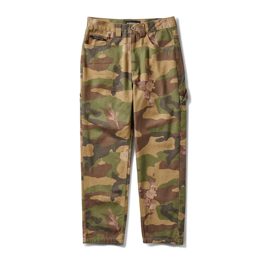 Primitive Osaka Camo Carpenter Pant - Camo 1