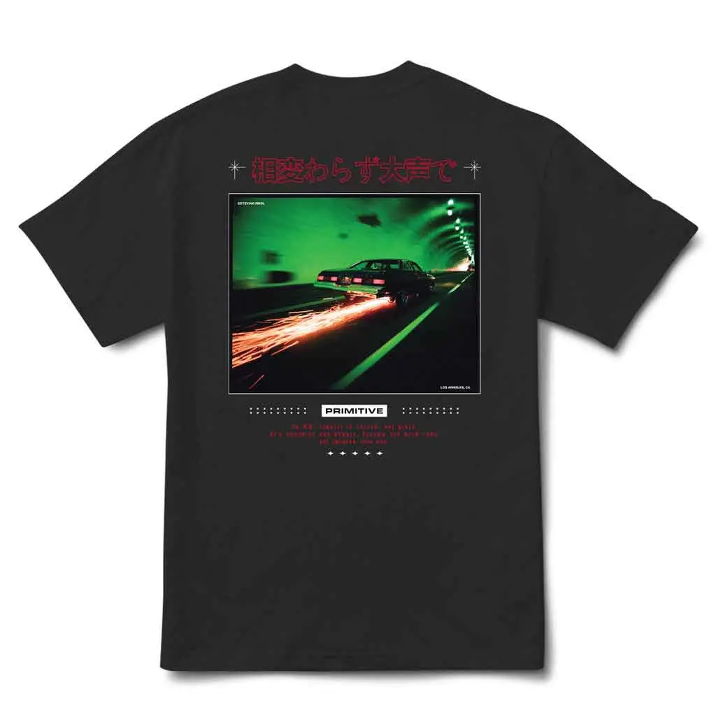 Primitive Scrape Hw Tee - Black 1