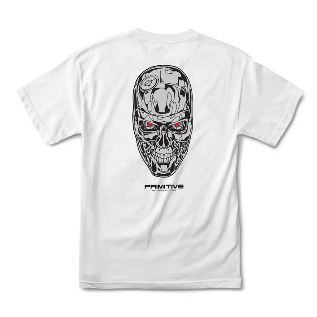 Primitive X Terminator Skynet Tee - White 1
