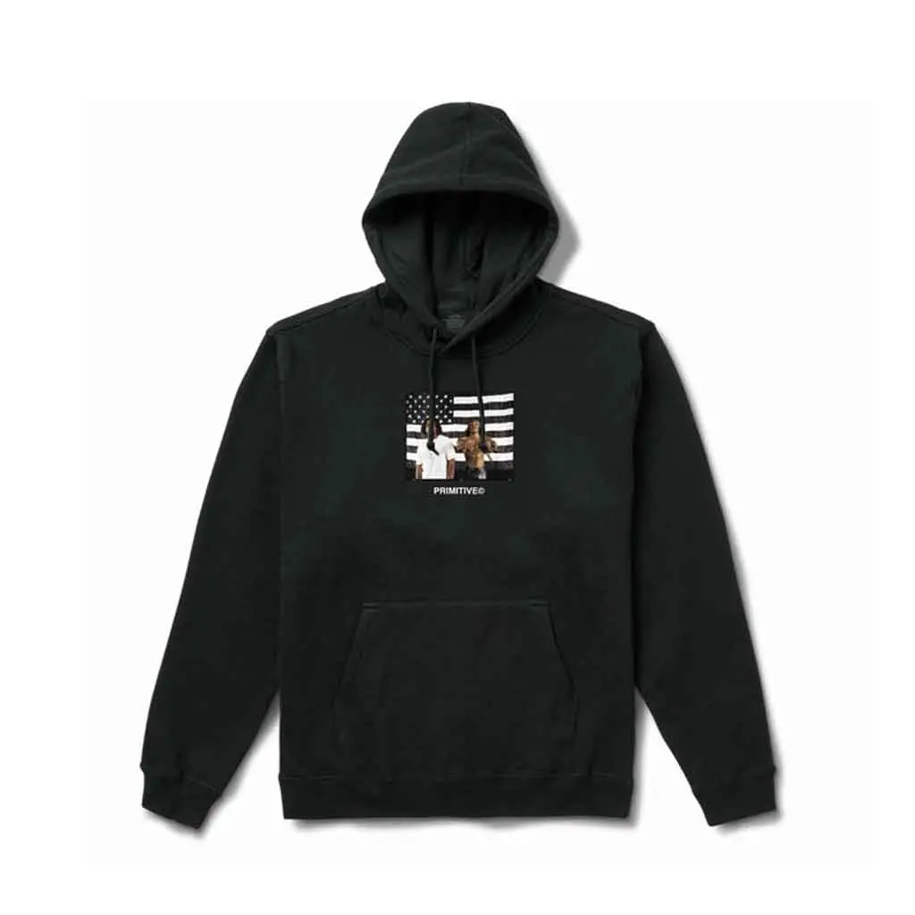 Primitive X Outkast Stripes Hood - Black 1