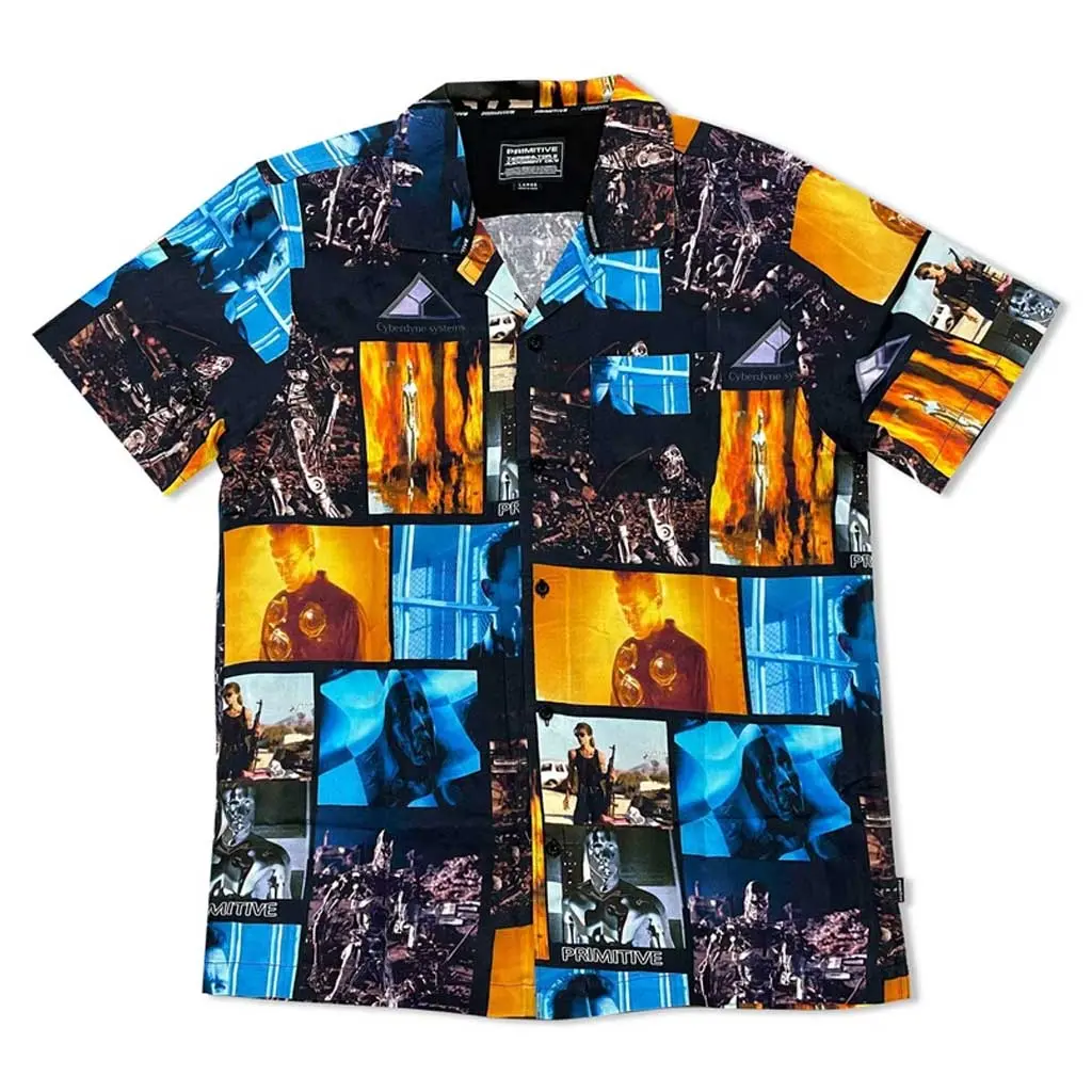 Primitive X Terminator No Fate S/S Woven - Black 1