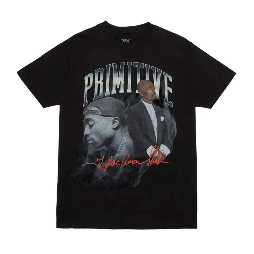 Primitive X Tupac Legend Tee - Black 1
