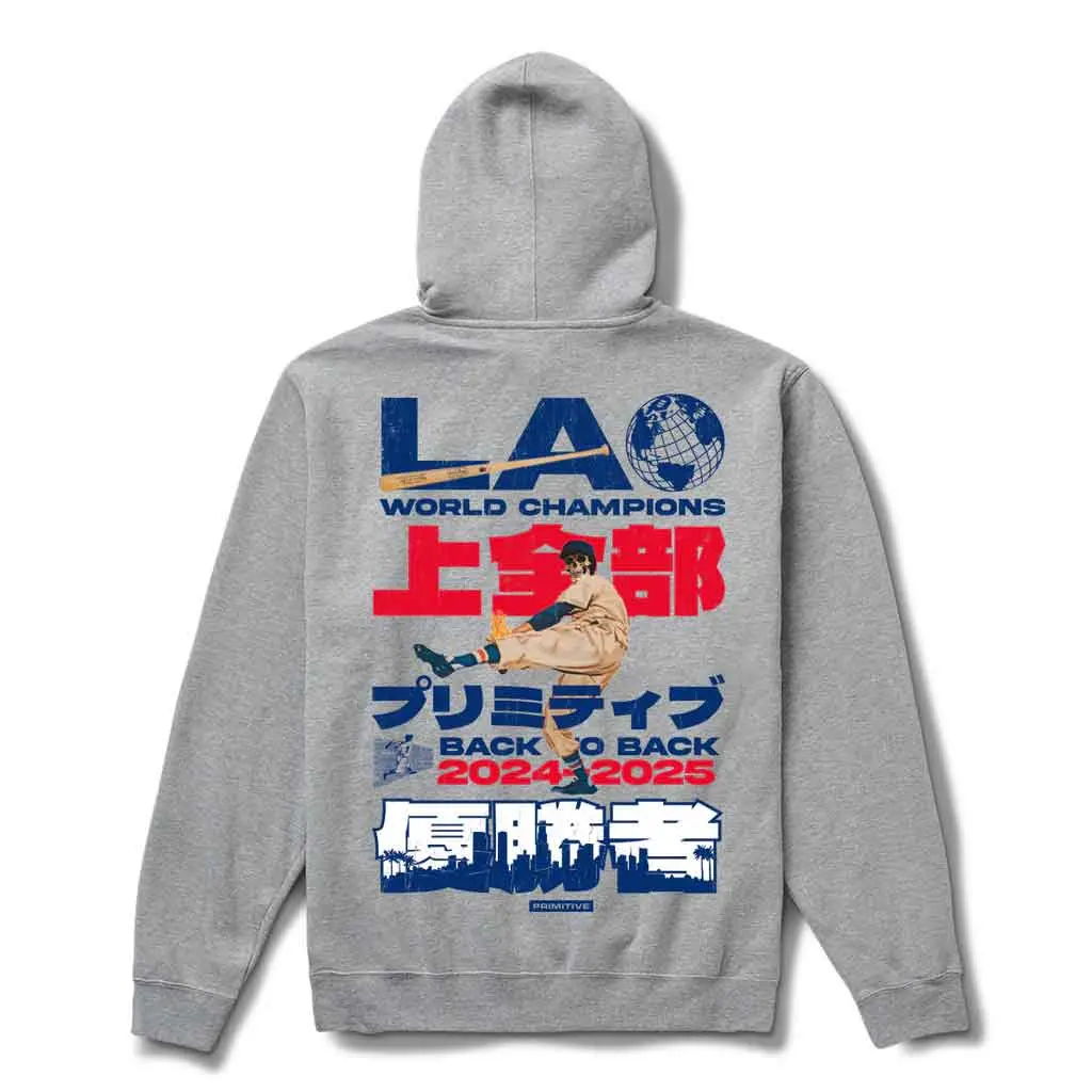 Primitive Last Pitch Hoodie - Heather 1