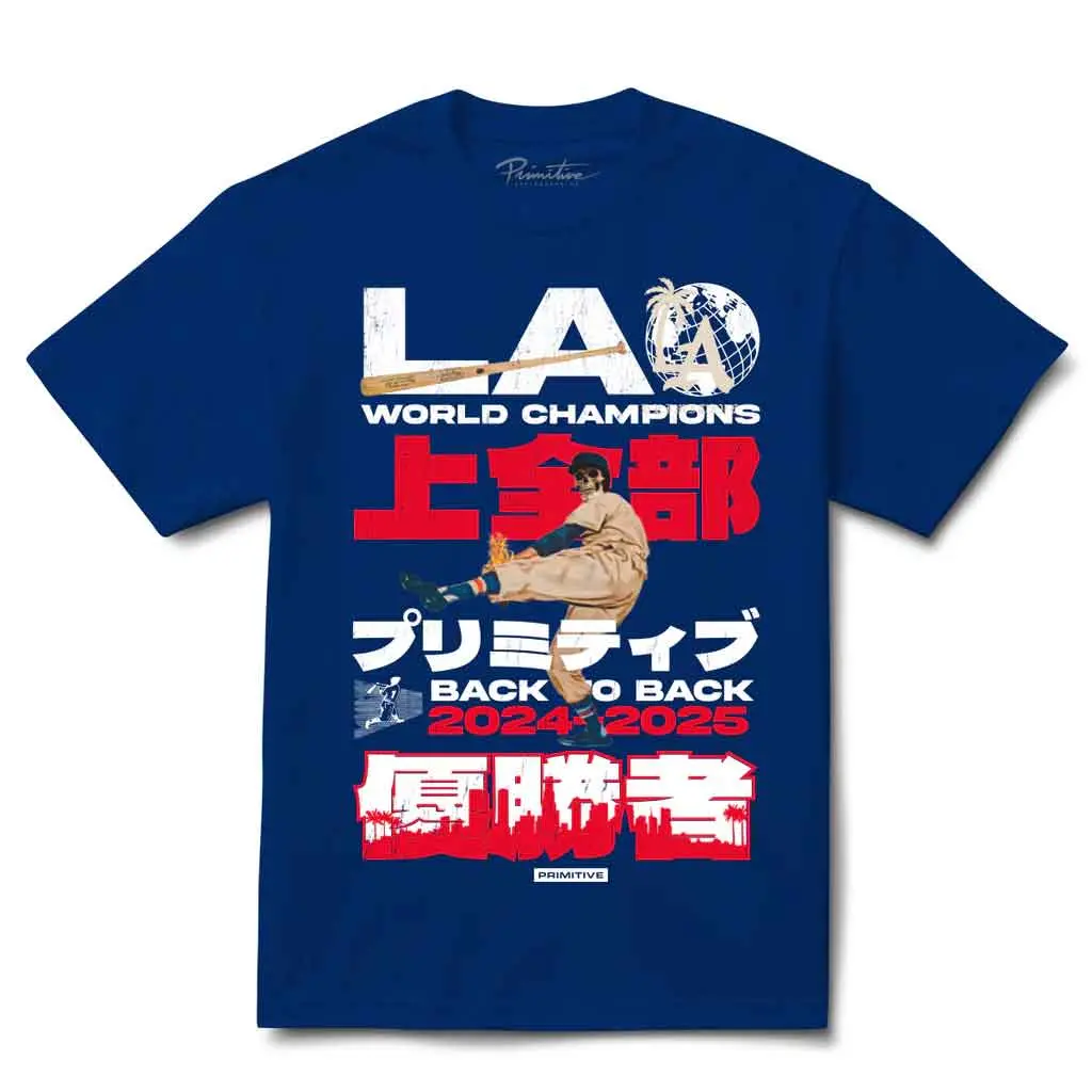 Primitive Last Pitch S/S Tee - Royal 1