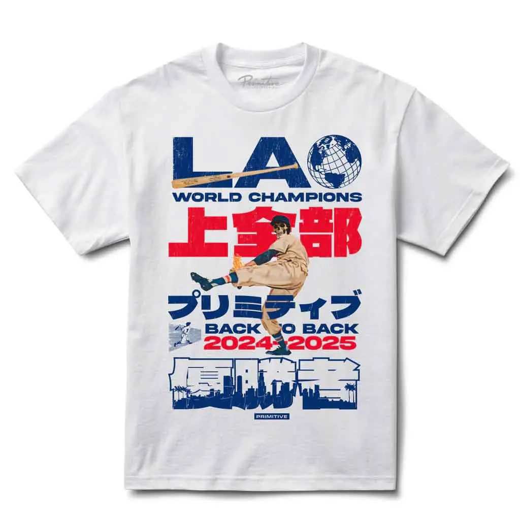 Primitive Last Pitch S/S Tee - White 1