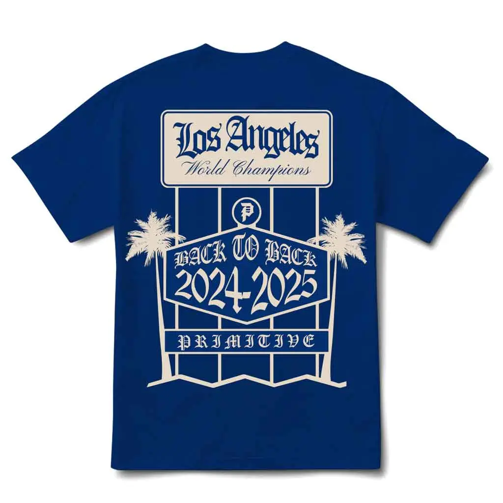 Primitive Score Hw S/S Tee - Royal 1