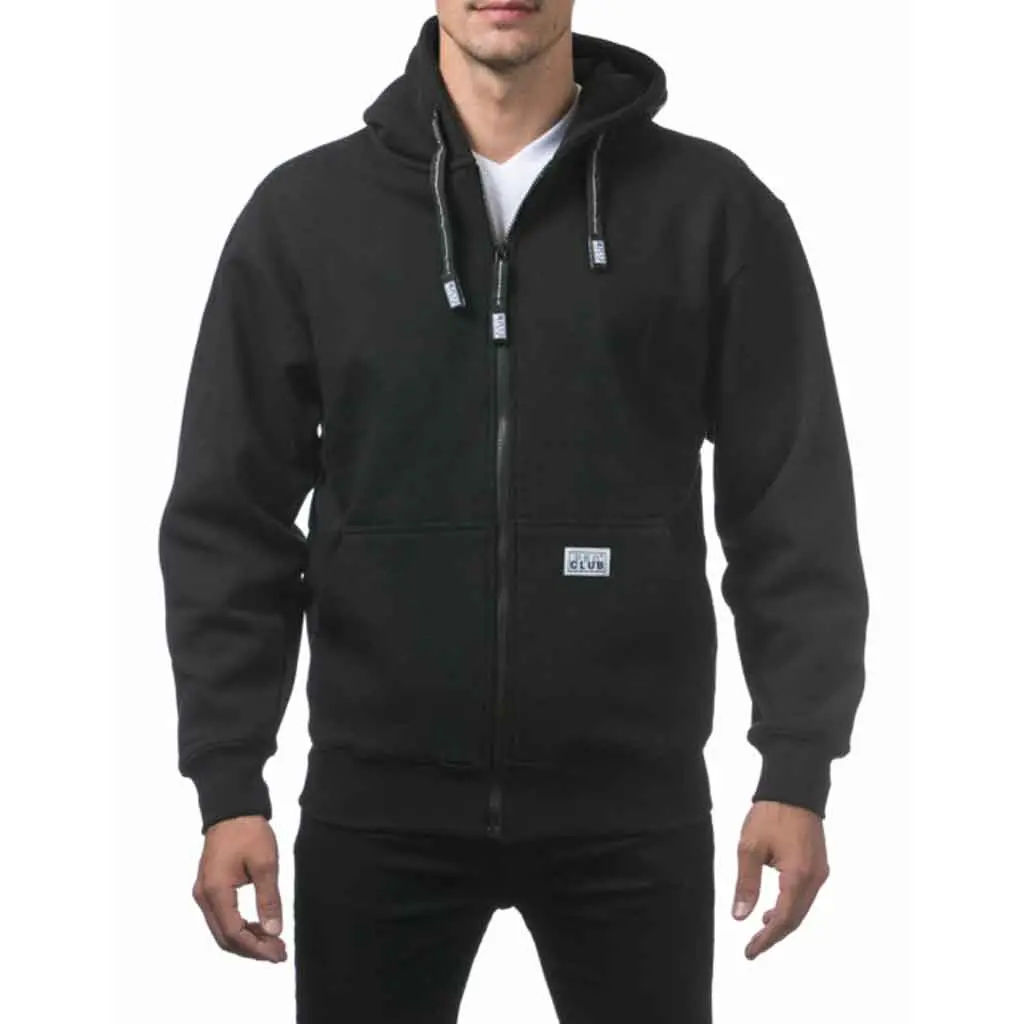 Pro Club Heavyweight Fullzip Hoodie - Black 1
