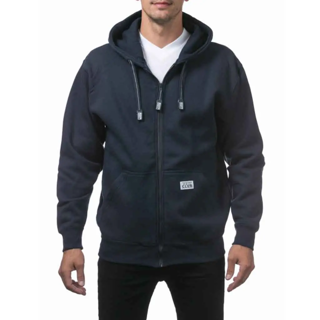 Pro Club Heavyweight Fullzip Hoodie - Navy 1