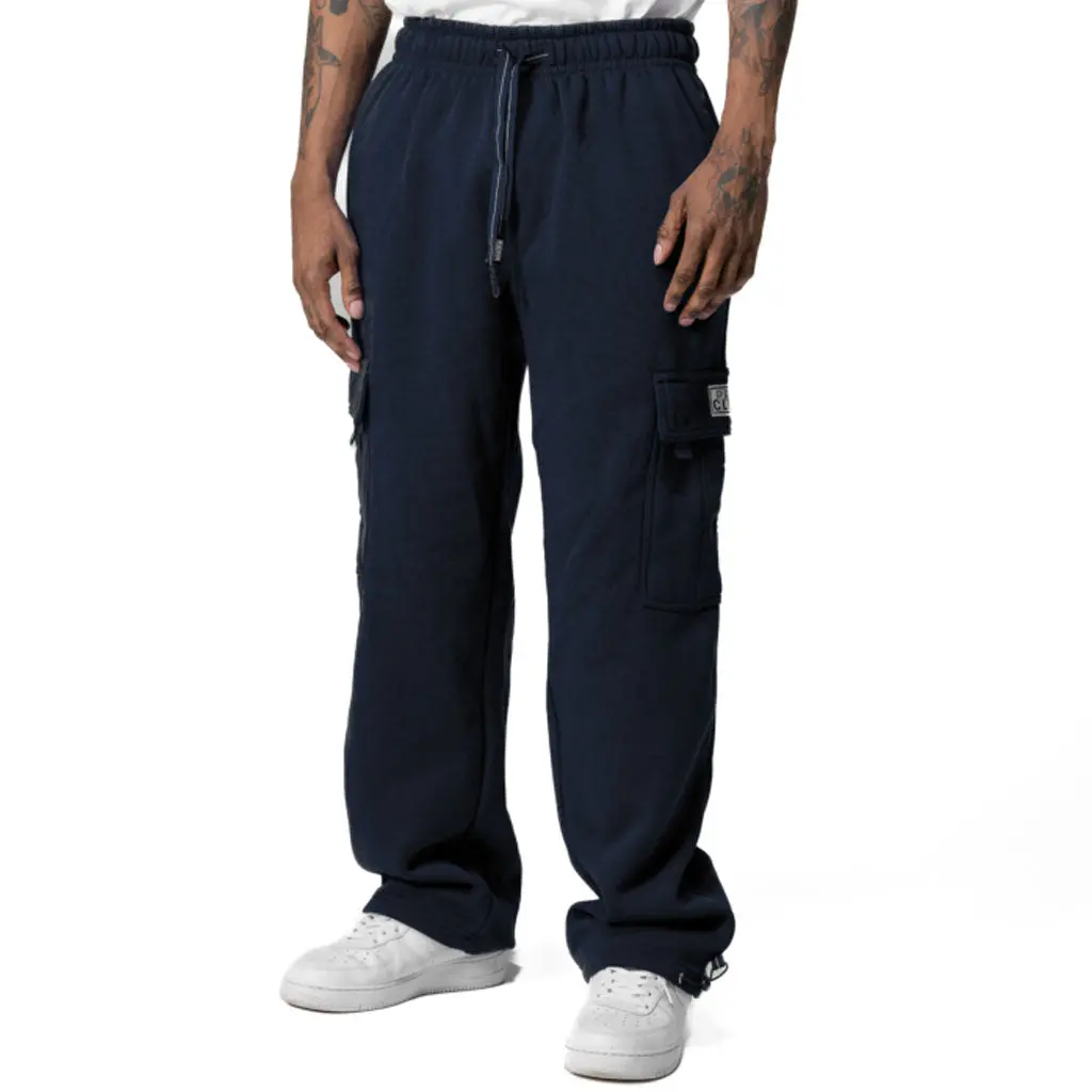 Pro Club Heavy Weight Fleece Cargo Pant - Navy 1