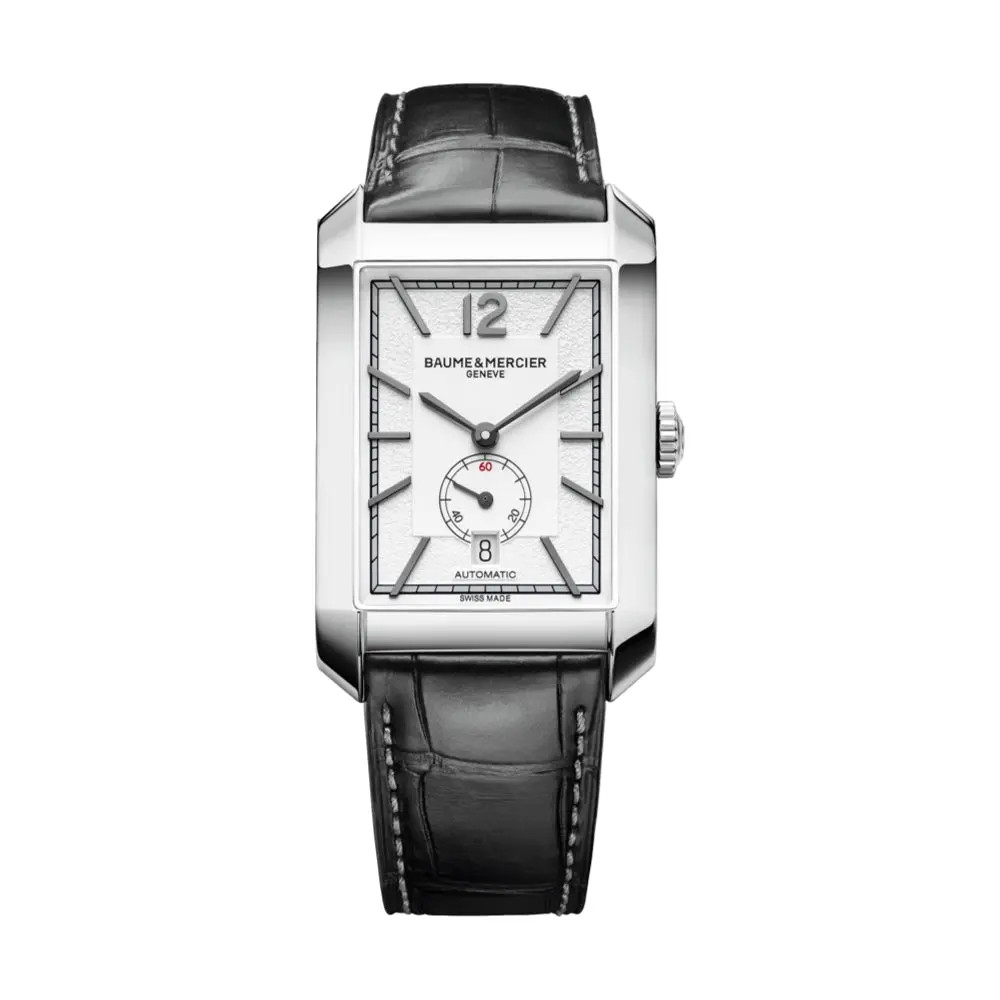 Hampton 10528 Automatic 43Mm - Silver On Leather Strap 1