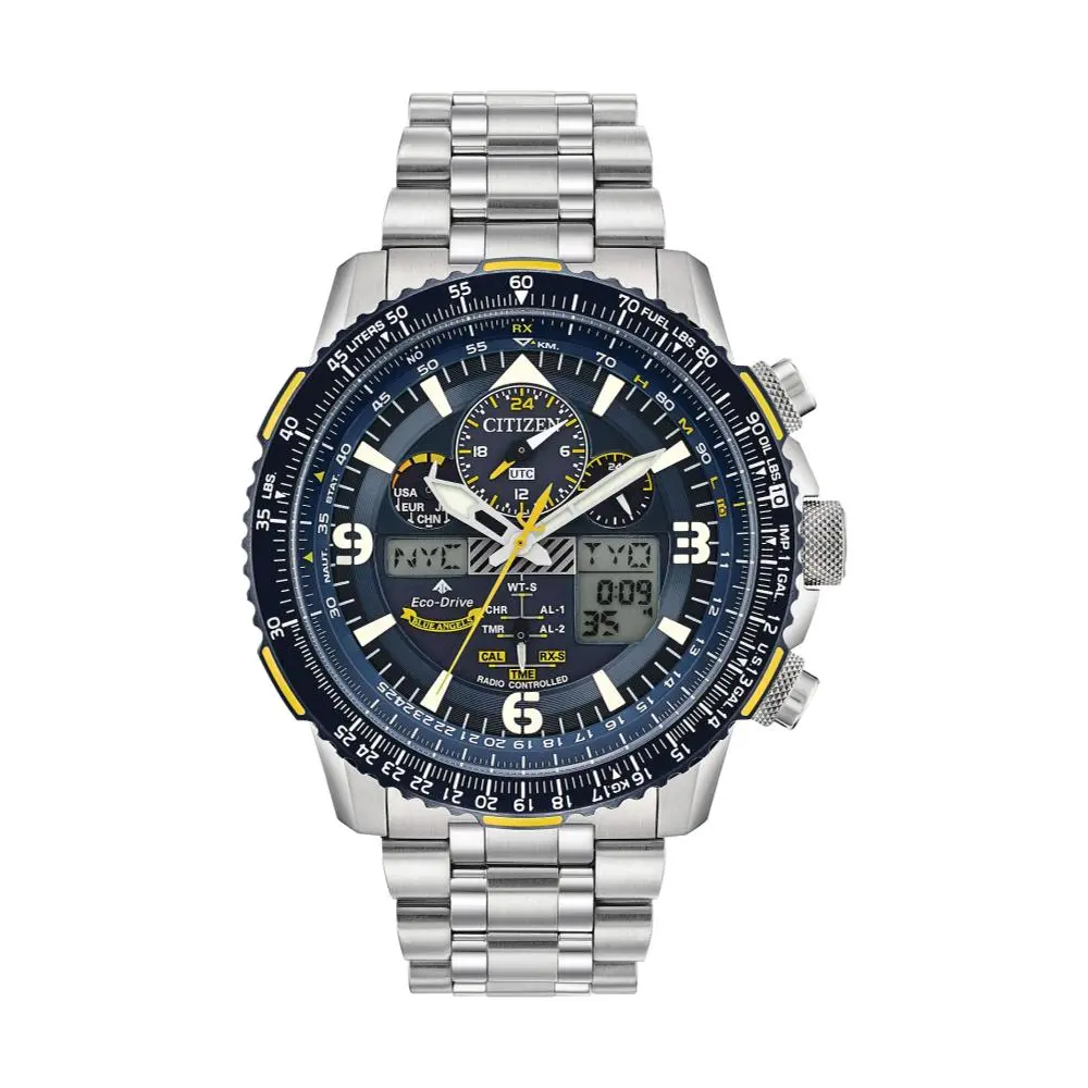 Promaster Skyhawk A-T Blue Angels 45Mm - Black On Bracelet 1