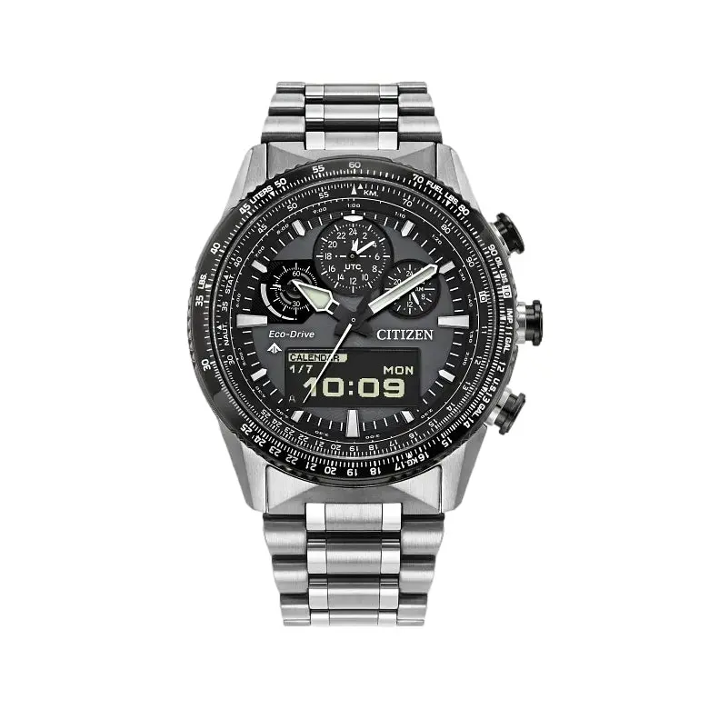 Promaster Skyhawk U830 43Mm - Grey On Bracelet 1