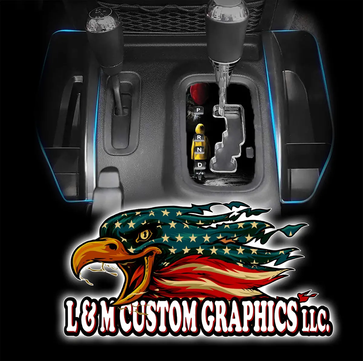 Red Ballon Jk Shifter Decal 1
